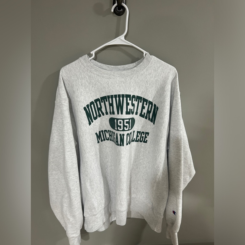 Oversized College Sweatshirt